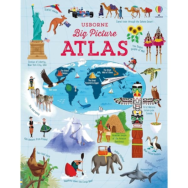 lift the flap atlas: Alex Frith, Kate Leake: 9780746098479
