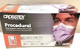 Crosstex SecureFit Procedural Face Mask Lavender GCPLVSF view 2