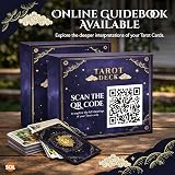 SOL 78pcs Tarot Card Deck and Guide Book for Beginners and Pros view 9