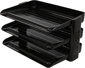 Amazon Com Rubbermaid 19131 Hot Stack Starter Set Of Three Side