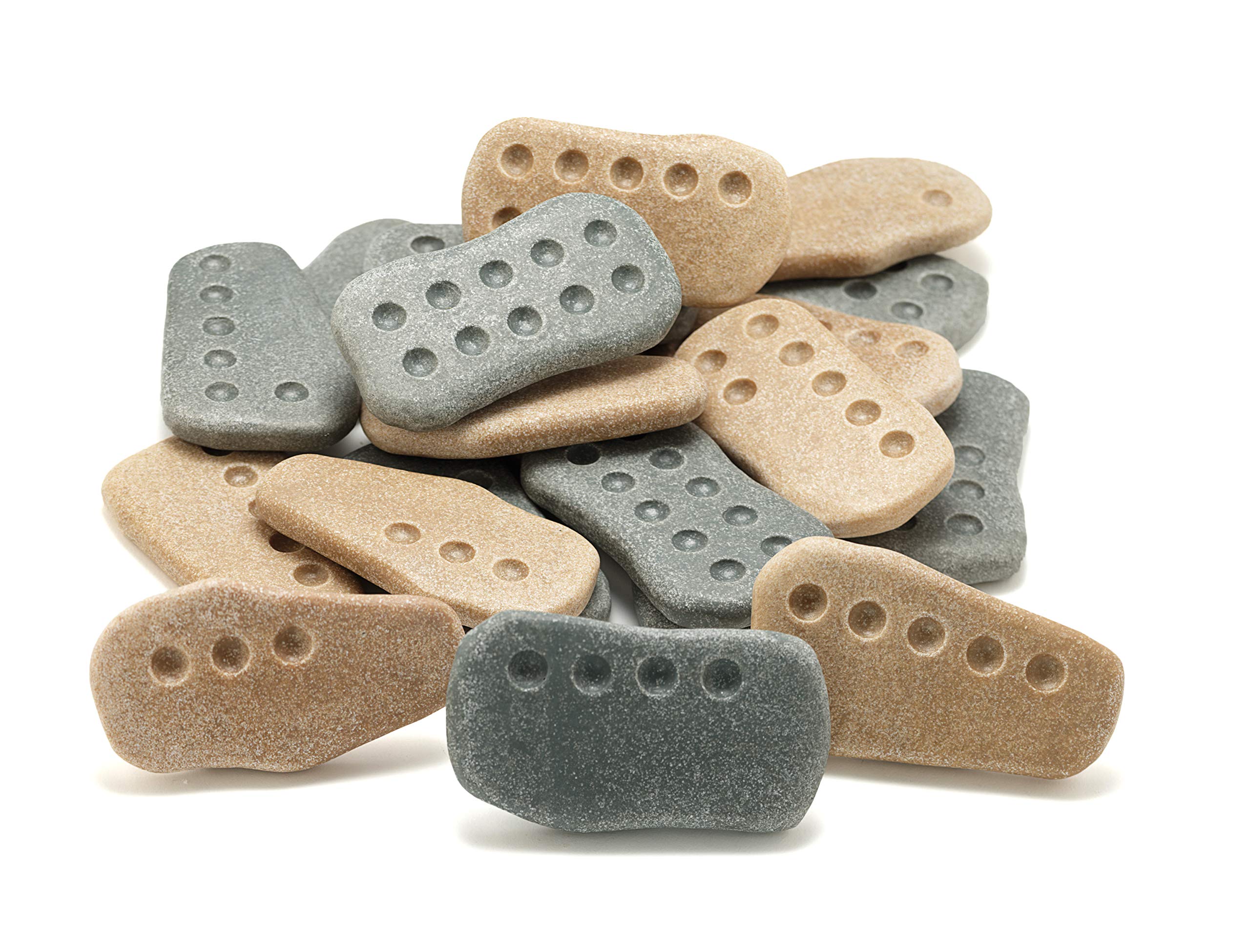 Yellow Door Tactile Counting Stones | Set of 20 stones, 2 of each 1-10 | Early Number Sense | Maths for kids age 2 3 4 5 | Subitising, Patterns and Arrays | Early Educational Toys for Counting to ten