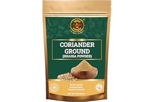 SPICE MAGIC THE TASTE OF MAGIC Spice Magic Ground Coriander Powder - 100% Pure & Freshly Ground, Non-GMO, Premium Quality Spice for Cooking and Seasoning- 7 oz (200 g) Resealable Bag