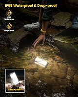 Glocusent Survival Camping Light 1200LM 5 Modes IP68 USB-C 5000mAh view 5