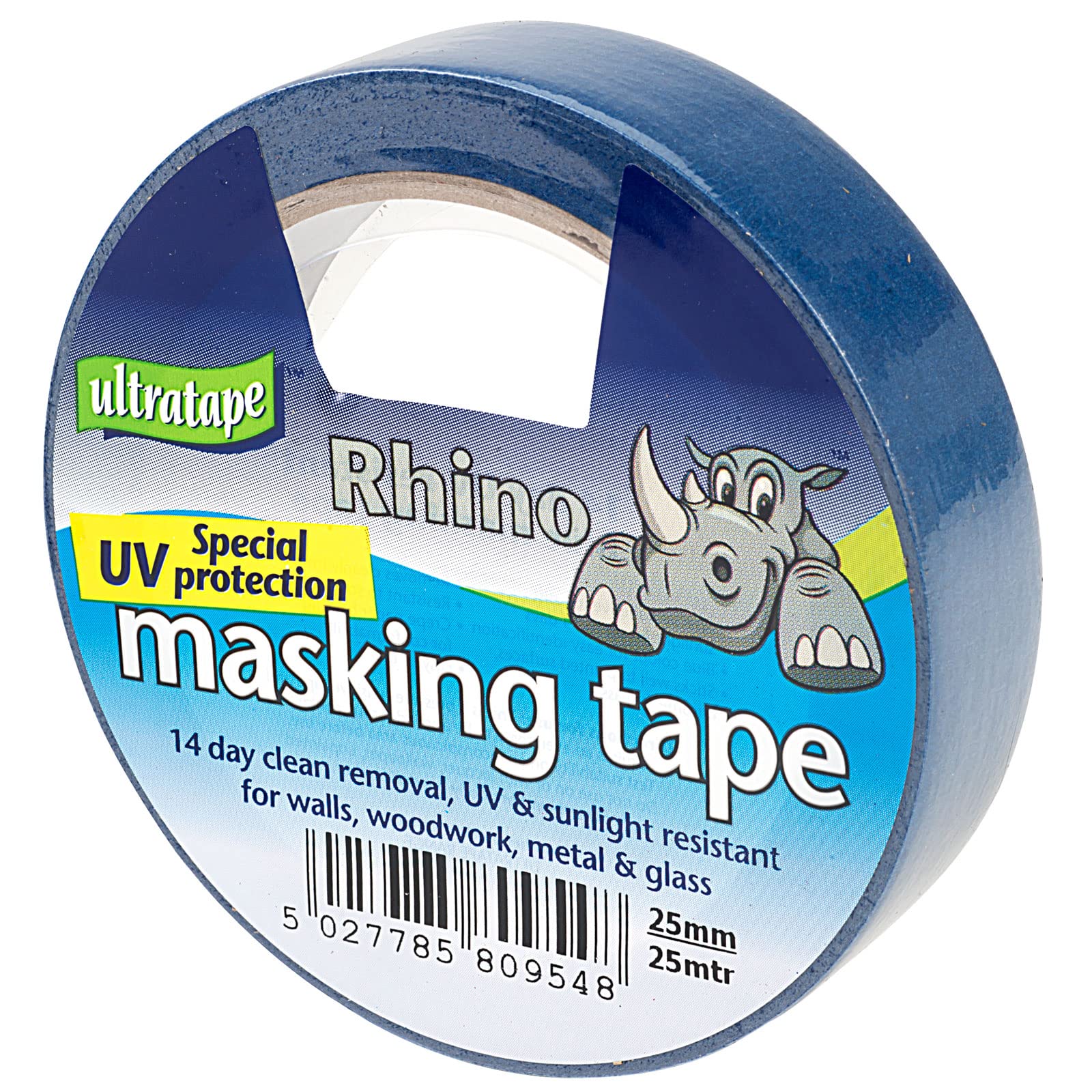 Ultratape - UV Resistant Blue Painters Masking Tape - 25mm x 25m