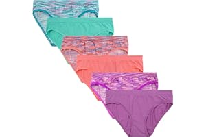 Fruit of The Loom Girls Cotton Underwear Seamless BikiniBikini
