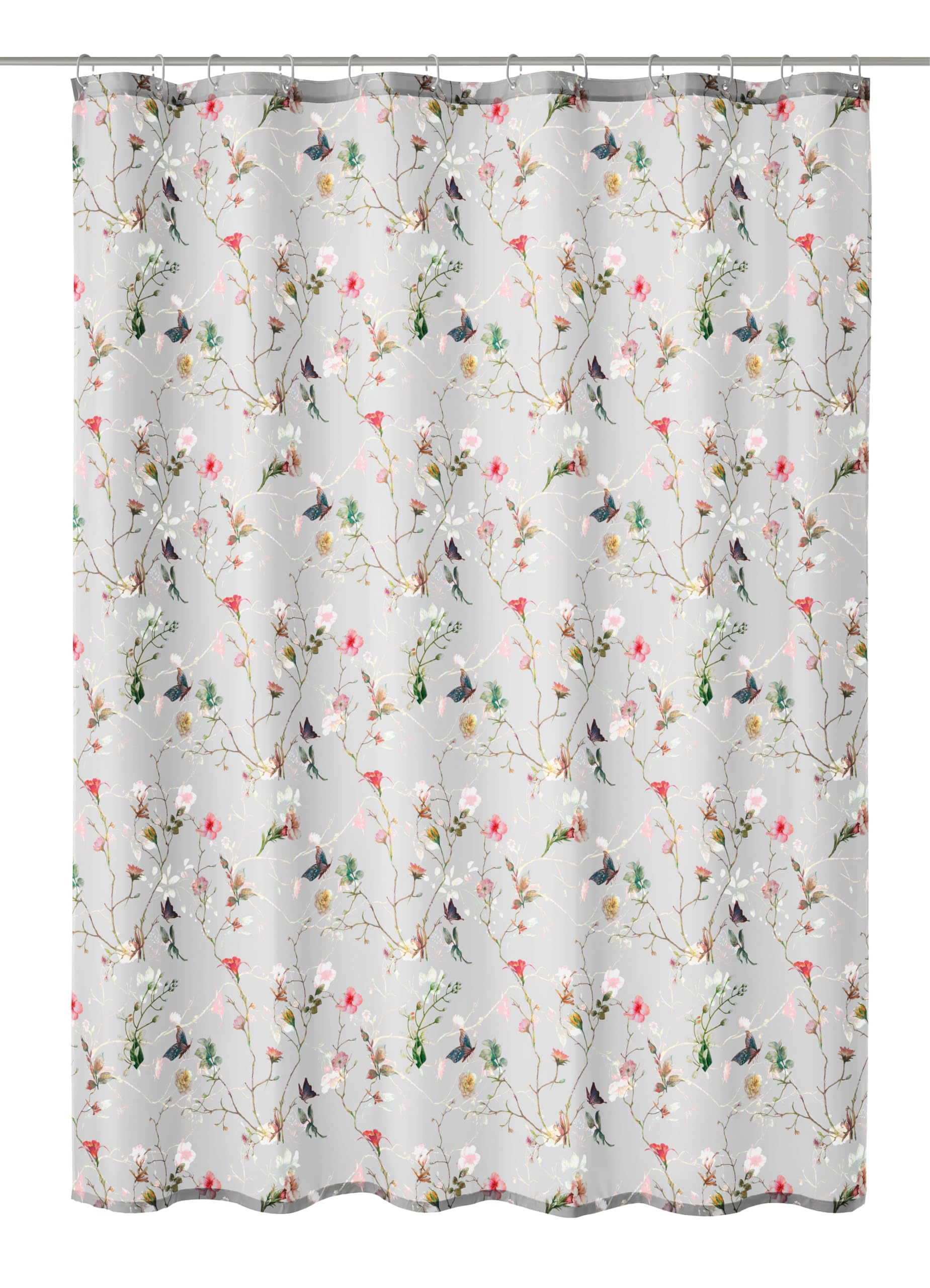 Kleine Wolke Flores Shower Curtain 180 x 200 cm Multi-Coloured