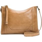 Frye Women's Melissa Zip Crossbody Bag, Stylish Handbag with Adjustable Strap &amp; Pockets