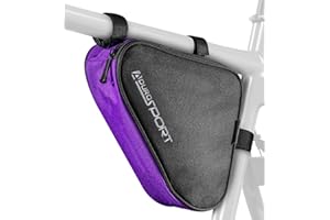 Aduro Sport Bicycle Bike Storage Bag Triangle Saddle Frame Pouch for Cycling