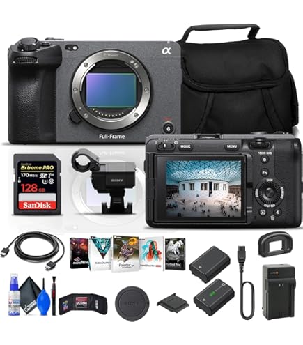 Amazon.com : Sony FX3 Full-Frame Cinema Camera Body Only ILME-FX3