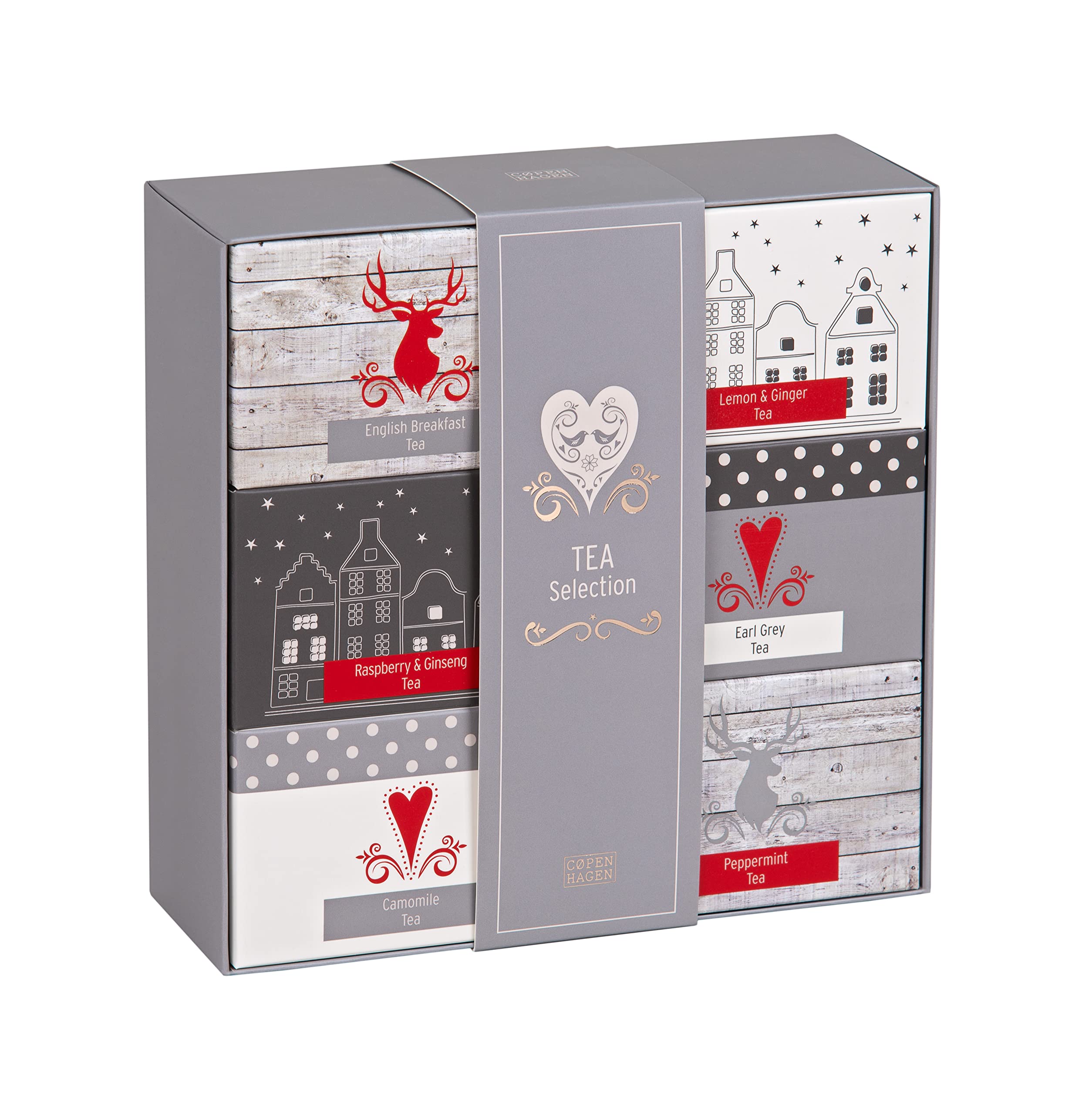 Vintage Marque Tea Selection Multi - Exquisite Assortment of Timeless Flavors