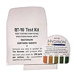 Steramine Quat Sanitizer Test Strips, 30 x QT-10