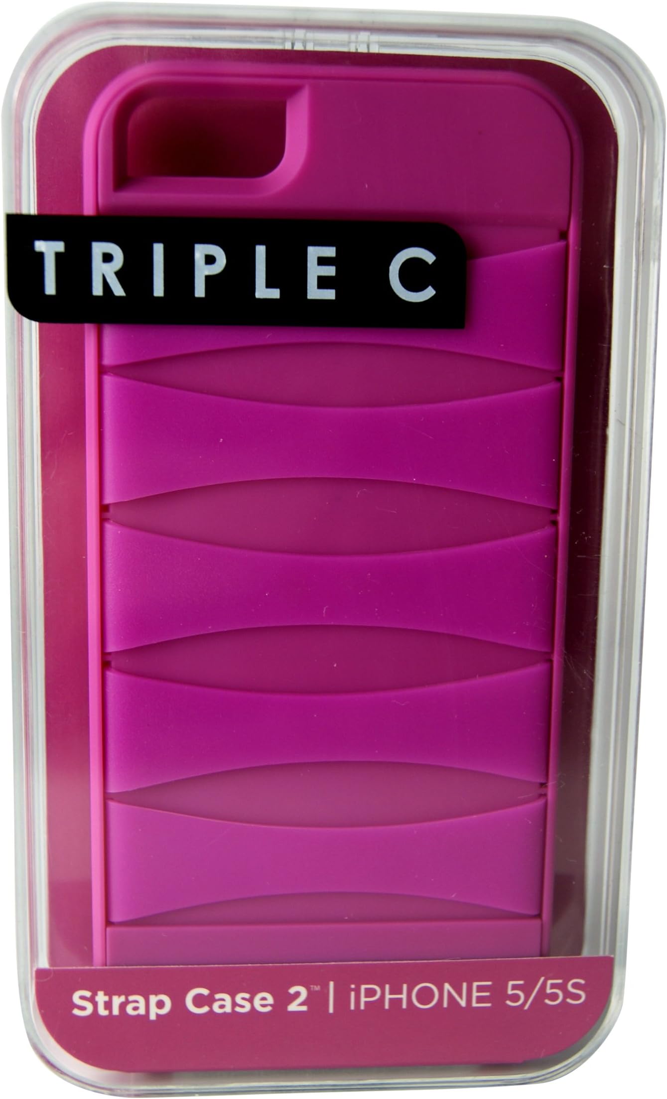 Triple C Designs Strap Case 2 iPhone 5/5S, Fuchsia