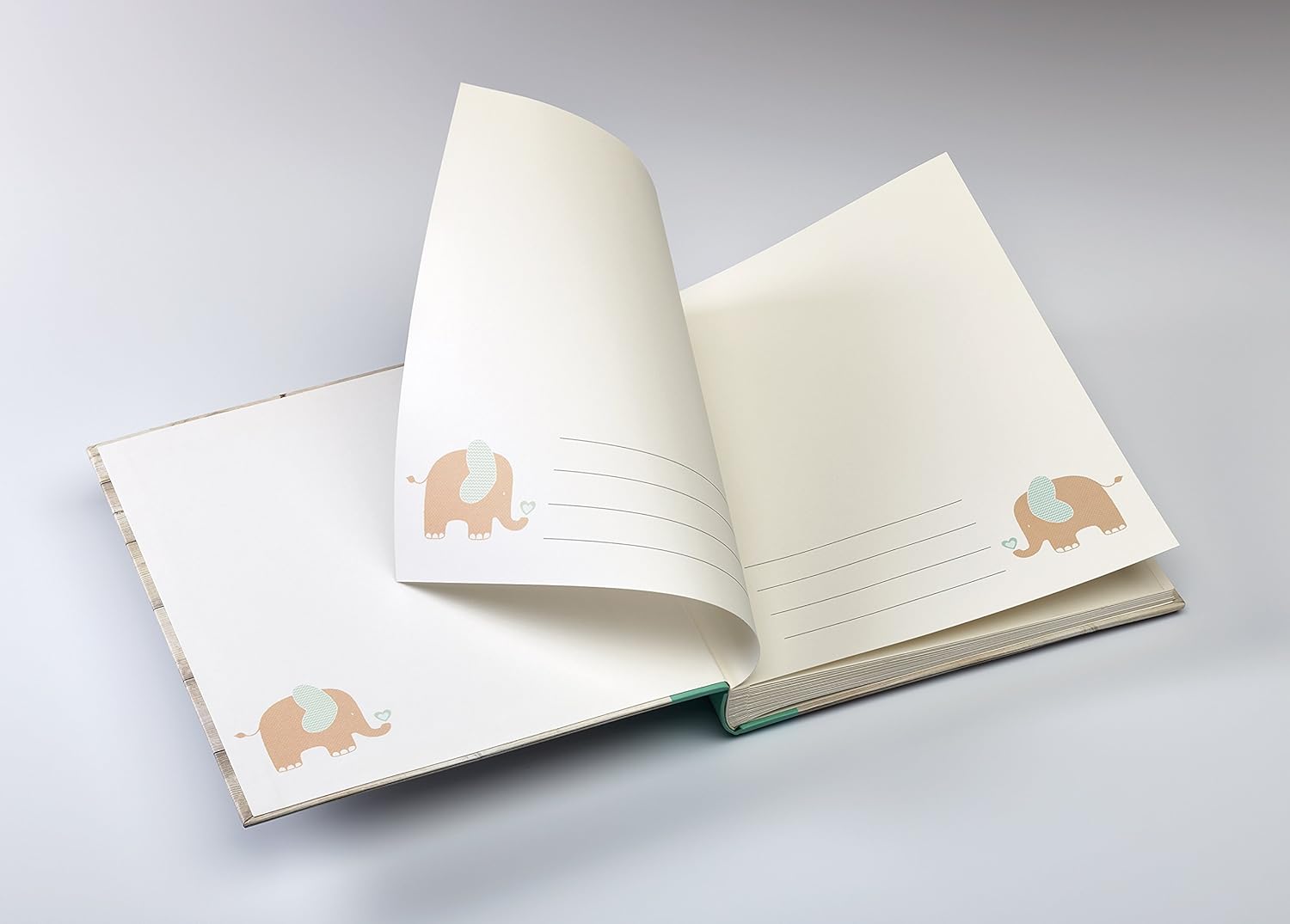 Walther Design UK 147 Welcome A Baby Photo Album 28 x 30.5 cm Green - Image 4