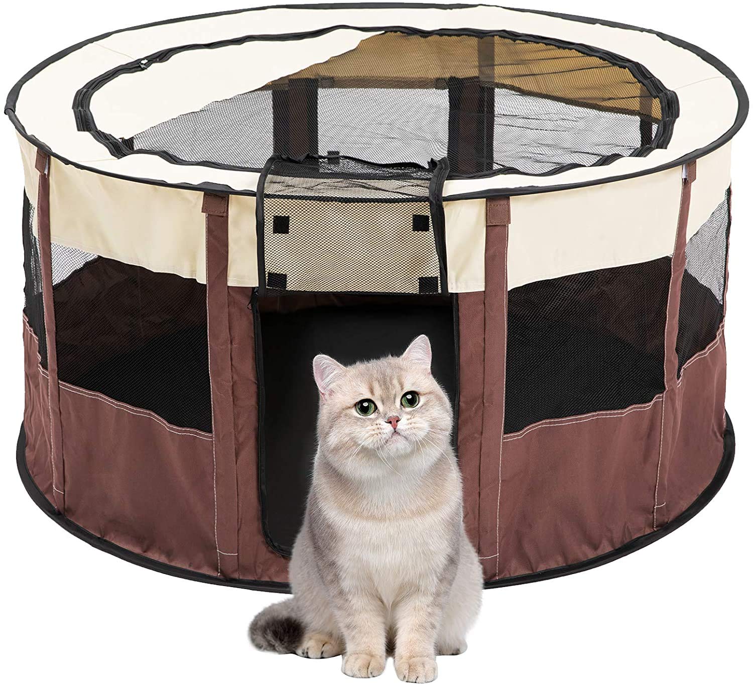 large foldable pet playpen