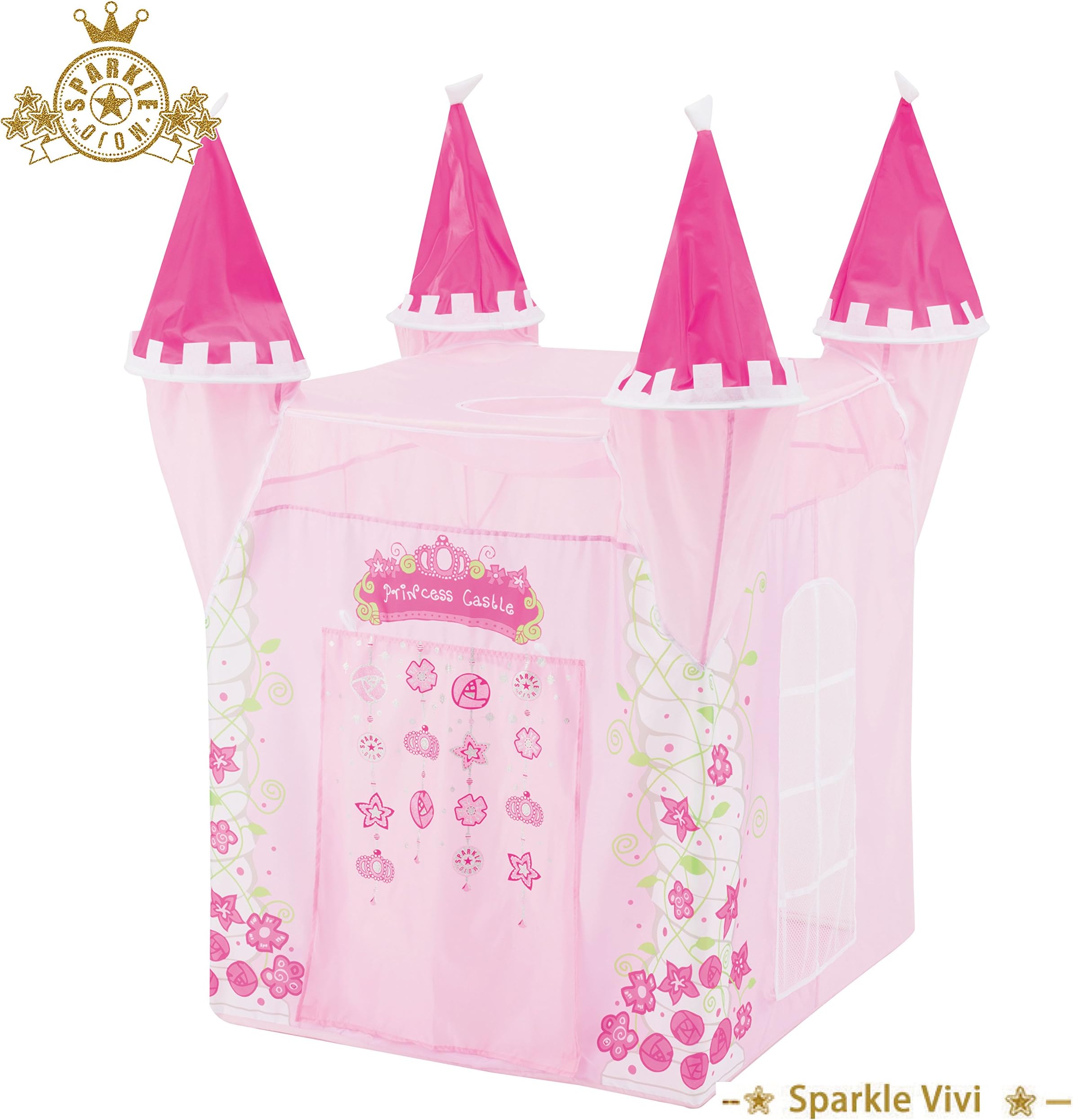 Bestmart INC Princess Castle Play Tent Designer's Play Outdoor House Play Hut Children's Play Tunnels