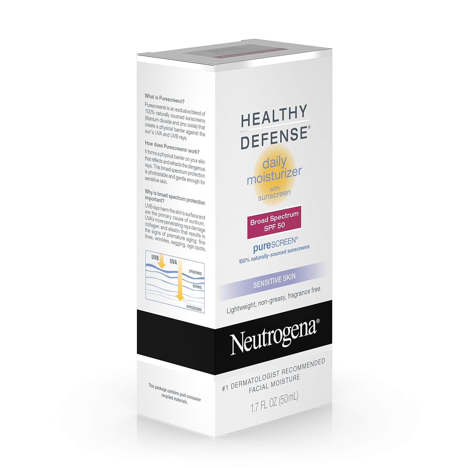 neutrogena healthy defense spf 50