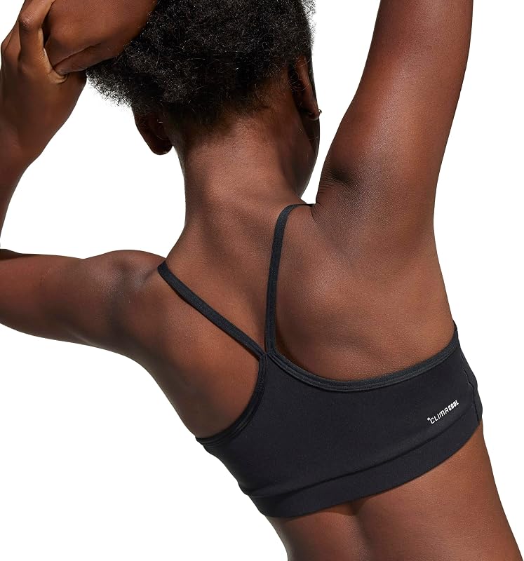 Mädchen Train Essentials Soft Touch Bra, Black/White, 7-8 Years — Foto 5 von 6