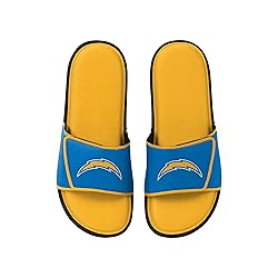 FOCO Los Angeles Chargers NFL Mens Foam Sport Slide