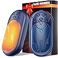 Electric Hand Warmers Rechargeable 2 Pack, 3000Mah*2 Portable Hand Warmer Battery Operated, Fun & Practical & Useful Gifts for Men Chrismas, Outdoor Camping Gifts, Hunting Accessories and Gear