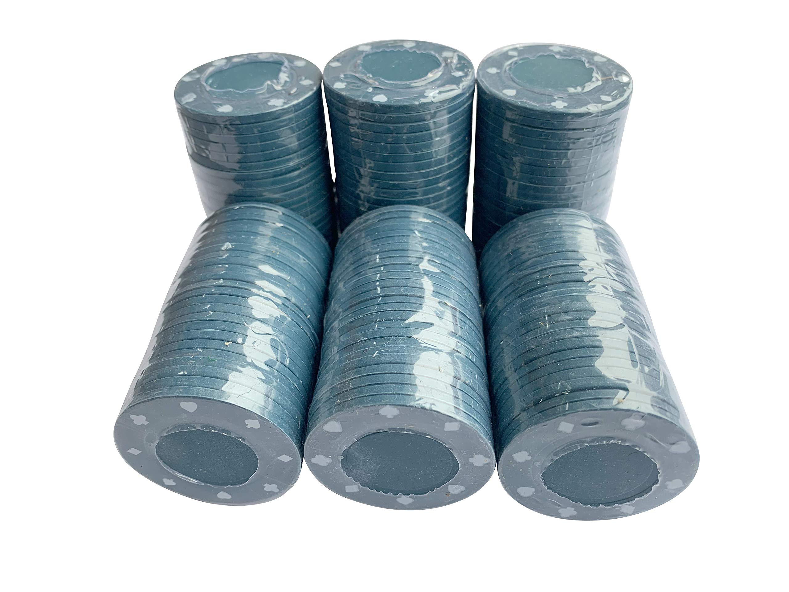 150 x SUITED POKER CHIPS OR MIX (Blue)