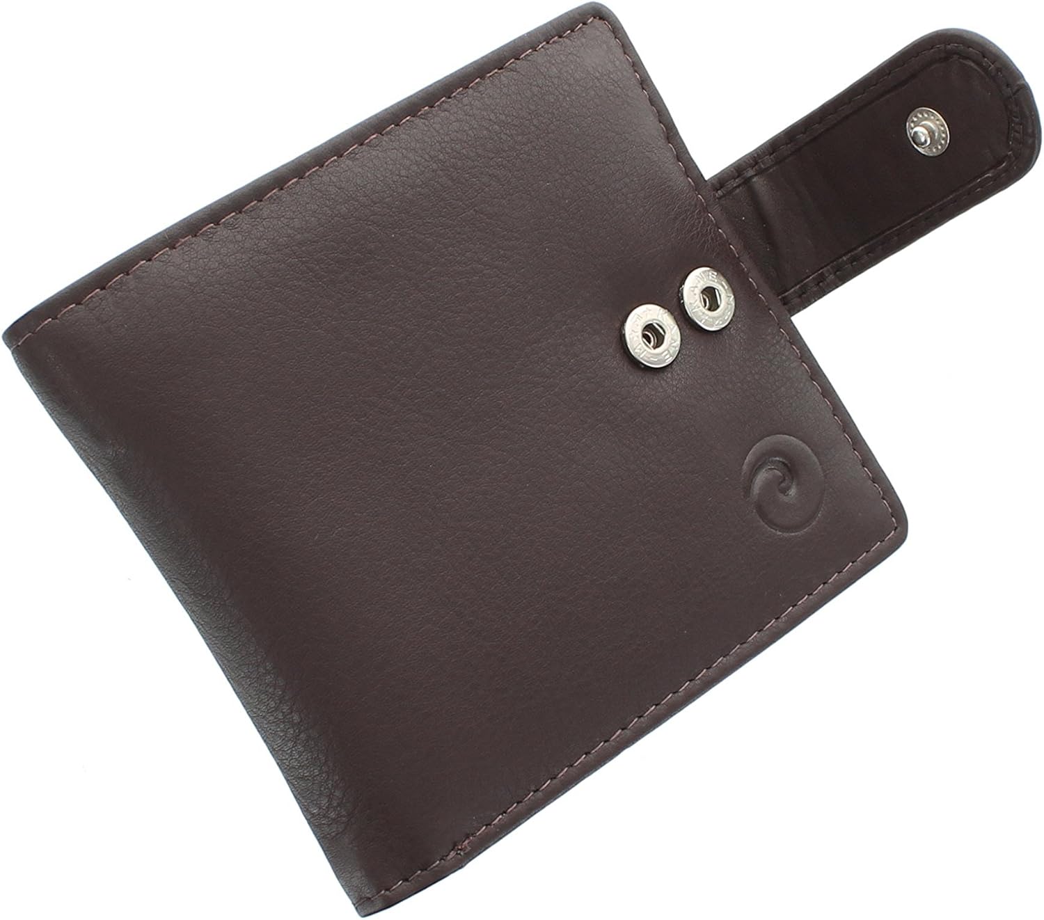 Mala Leather Origin Collection Leather Bi-Fold Wallet with RFID Protection 186_5 Brown