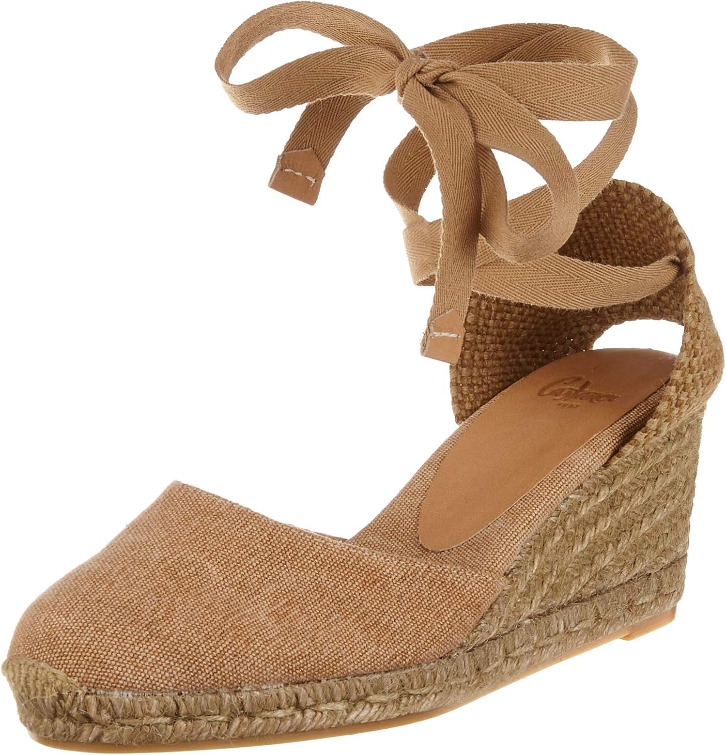 Amazon.com | CastaÃ±er Women's's Carina T/6/ss19002 Espadrilles Brown (Tostado 2008) 4.5 UK 