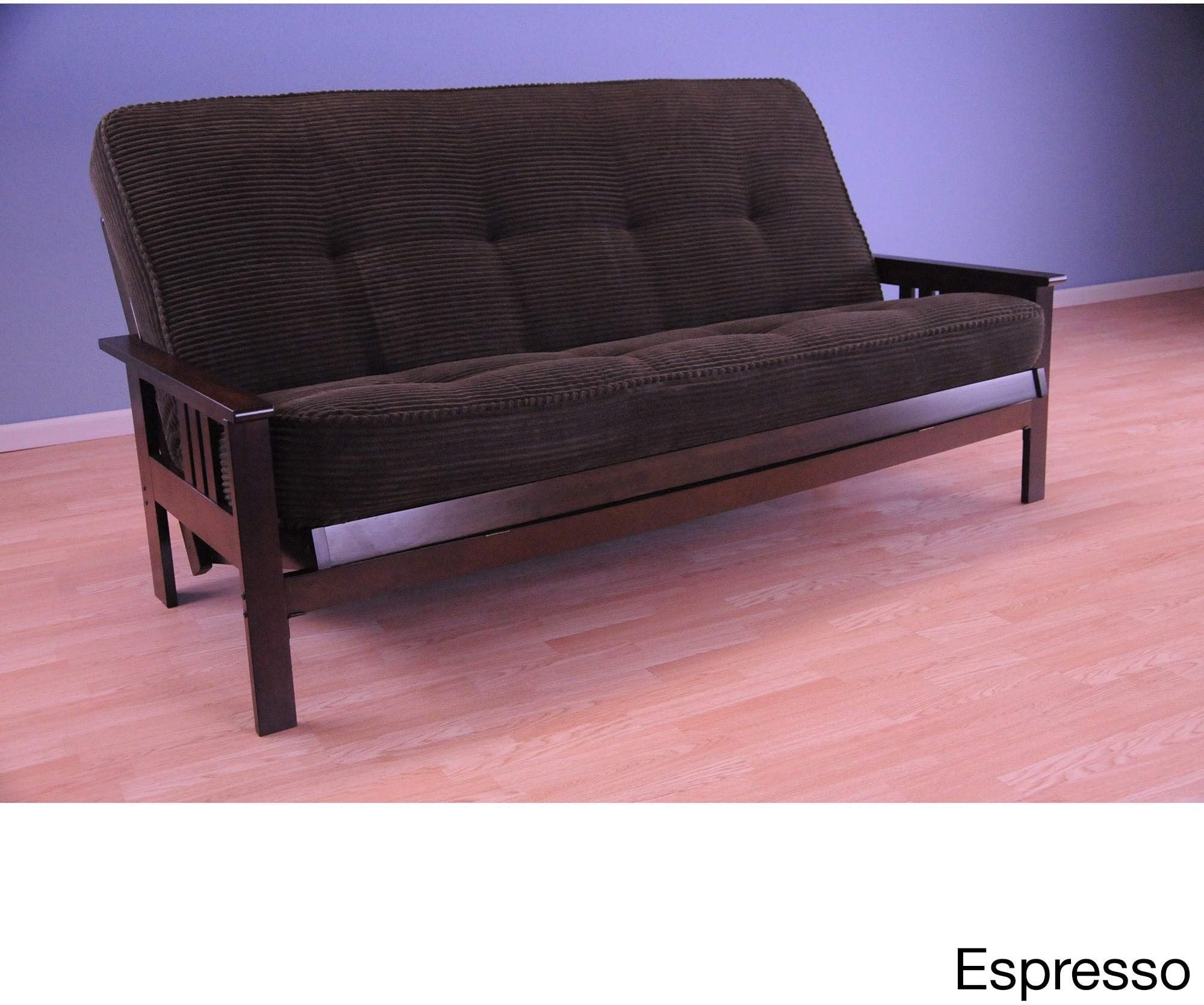 Monterey Futon Sofa with Tantra Espresso Mattress