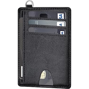 card sleeve wallet amazon Amazon.com: URAQT Credit Card Holder Wallet, RFID Blocking Leather Ultra Slim  Wallet, Thin Minimalist Credit Card Case Card Protector, Front Pocket  Wallets for Men, Women main image 1