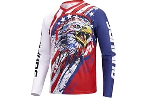 Oumurs Youth Motocross Jersey for Dirt Bike Jersey for 8-18 Year Olds Mountain Bike for MotorcycleCycling Bicycle BMX Moto MX