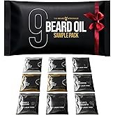 The Beard Struggle 9 Beard Oil Voyager Sample Pack, Variety Beard Oil for Men Sampler with 9 Different Scents, All Natural Ingredients, Beard Growth Oil for Soft and Healthy Hair, Day Liquid Tonic