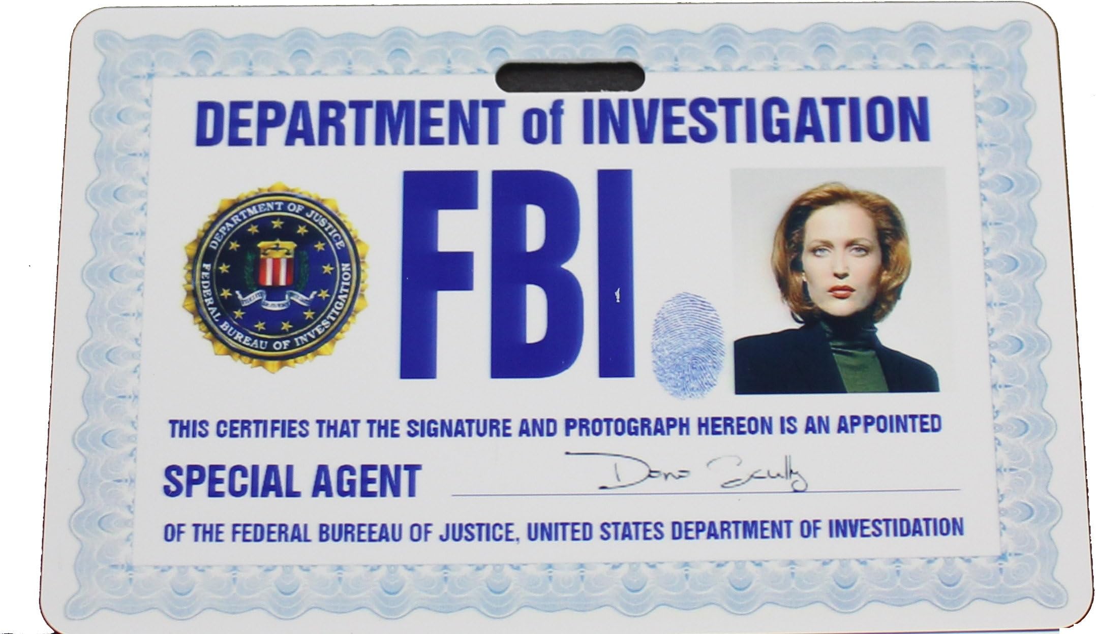 X-Files Scully ID Badge