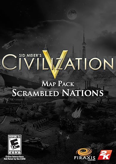 Amazon Co Jp Sid Meiers Civilization V Map Pack Scrambled Nations 日本語版 オンラインコード ソフトウェア