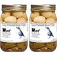 Pickled Quail Eggs (Spicy Pickled Quail Eggs (Medium Heat)) 2 jars