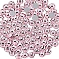 beadsland Flat Back Crystal Rhinestones Round Gems, Light Pink (3.8-4.0mm) SS16/1440pcs