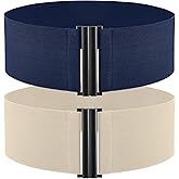 TOURZOO Elastic Belt for Women Wide Waist Corset Belt Cinch Belt Vintage Stretchy Waistband for Dresses