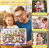 Funsland Flower Garden Building Toys 272 PCS Kids STEM Learning Set view 8