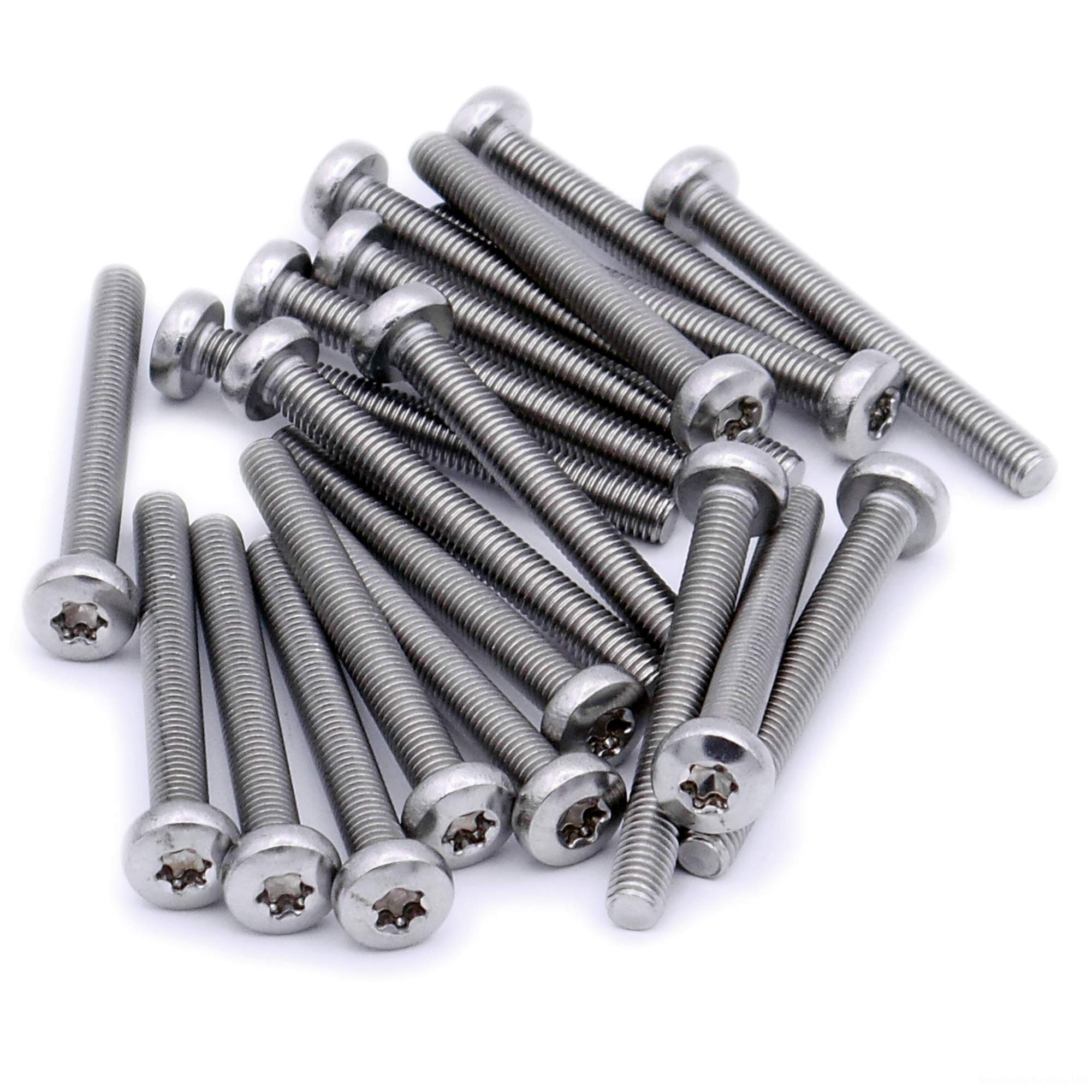 M8 (8mm x 20mm) TX Pan Machine Screw (Bolt) - Stainless Steel (A2) (Pack of 10)