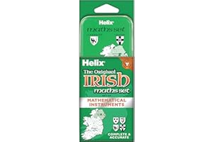 Helix B09000 Irish Designed Tin Box Maths Set