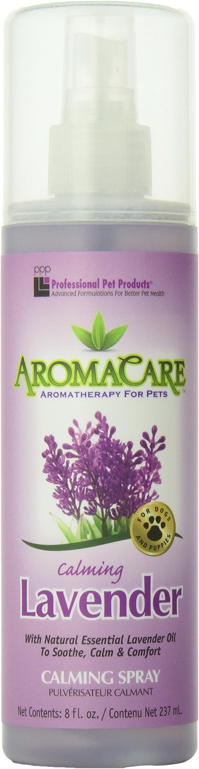 PPP Aromacare Lavender Freshening Pet Spray, 237 ml