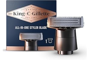 King C. Gillette All-in-one Styler Blade Refill with new CenterCut technology for ultimate efficacy & closeness, 1 refill