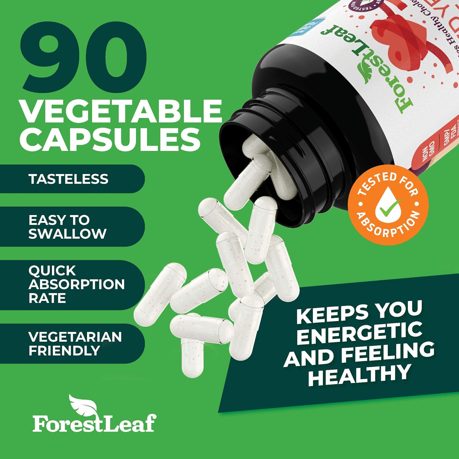 Red Yeast Rice Care with COQ-10 and Organic Flaxseed - Supports Cardiovascular Health - 1215mg - 90 Vegetable Capsules - Daily Dietary Supplements: Health & Personal Care