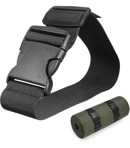 IIUIKOO 4 Pack Backpack Extender Strap Extension Connector, Adjustable Buckles for Travel Laptop Bag, Bookbag, Daypack, Sprayer & Shoulder Straps