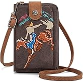Montana West Small Crossbody Bags for Women Western Handbag with Cash Slots