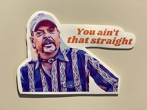 Amazon Com Tiger King Sticker Joe Exotic Sticker Tiger King Carole Baskin Carole Baskin Killed Her Husband Handmade