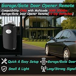 3 Replacement for Multicode Garage Gate Door Opener