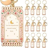 Cunno Islamic Keychain Gifts Bulk Plated Enamel Muslim Keychain Islamic Gifts for Women Men