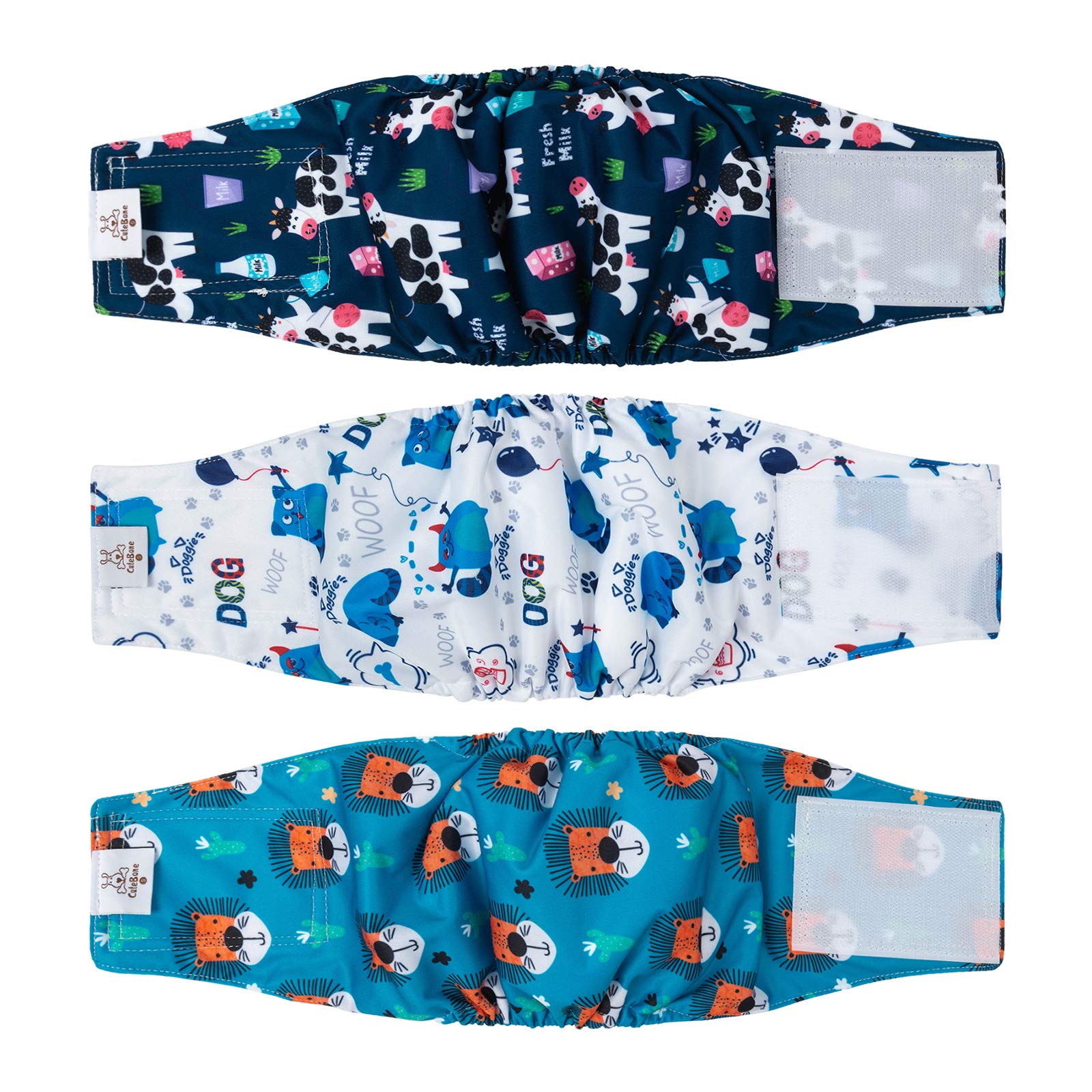 CuteBone Boy Dog Diapers for Small Dogs DM14S — image 1