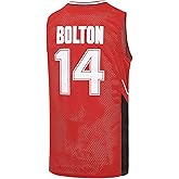 Men's #14 Troy Bolton Jersey,Wildcats High School Jersey,8 Chad Danforth Basketball Jersey