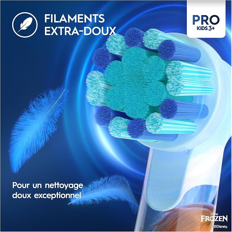 Brosse à Dents Electrique Pro Kids, Reine des Neiges, 1 Brossette