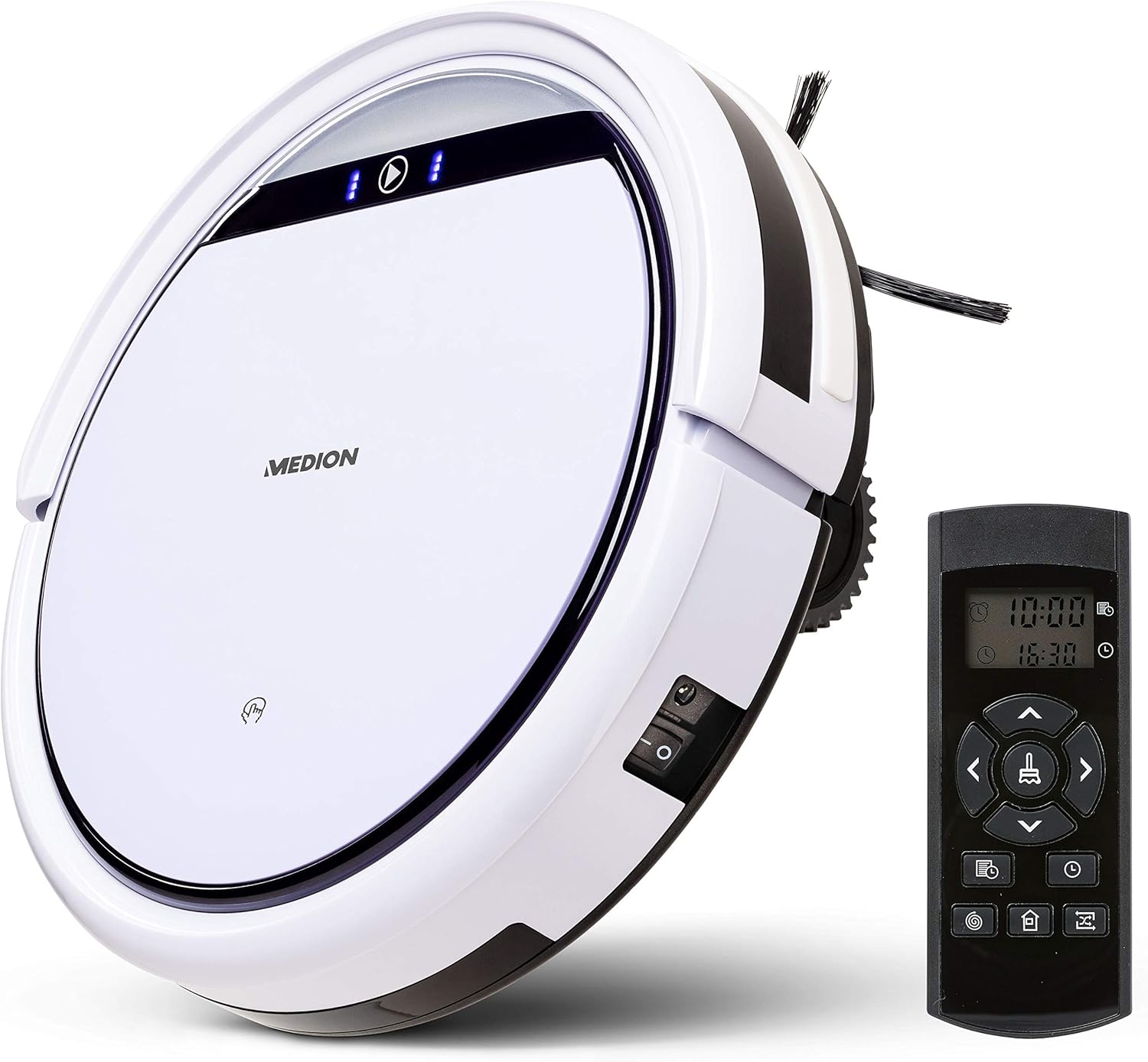 Medion Robot Vacuum Cleaner with Charging Station and Systematic